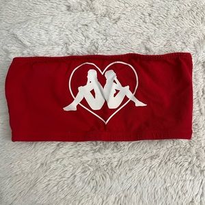 Vintage Kappa tube top . Lightly used